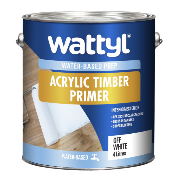 Wattyl Water-Based Prep Acrylic Timber Primer