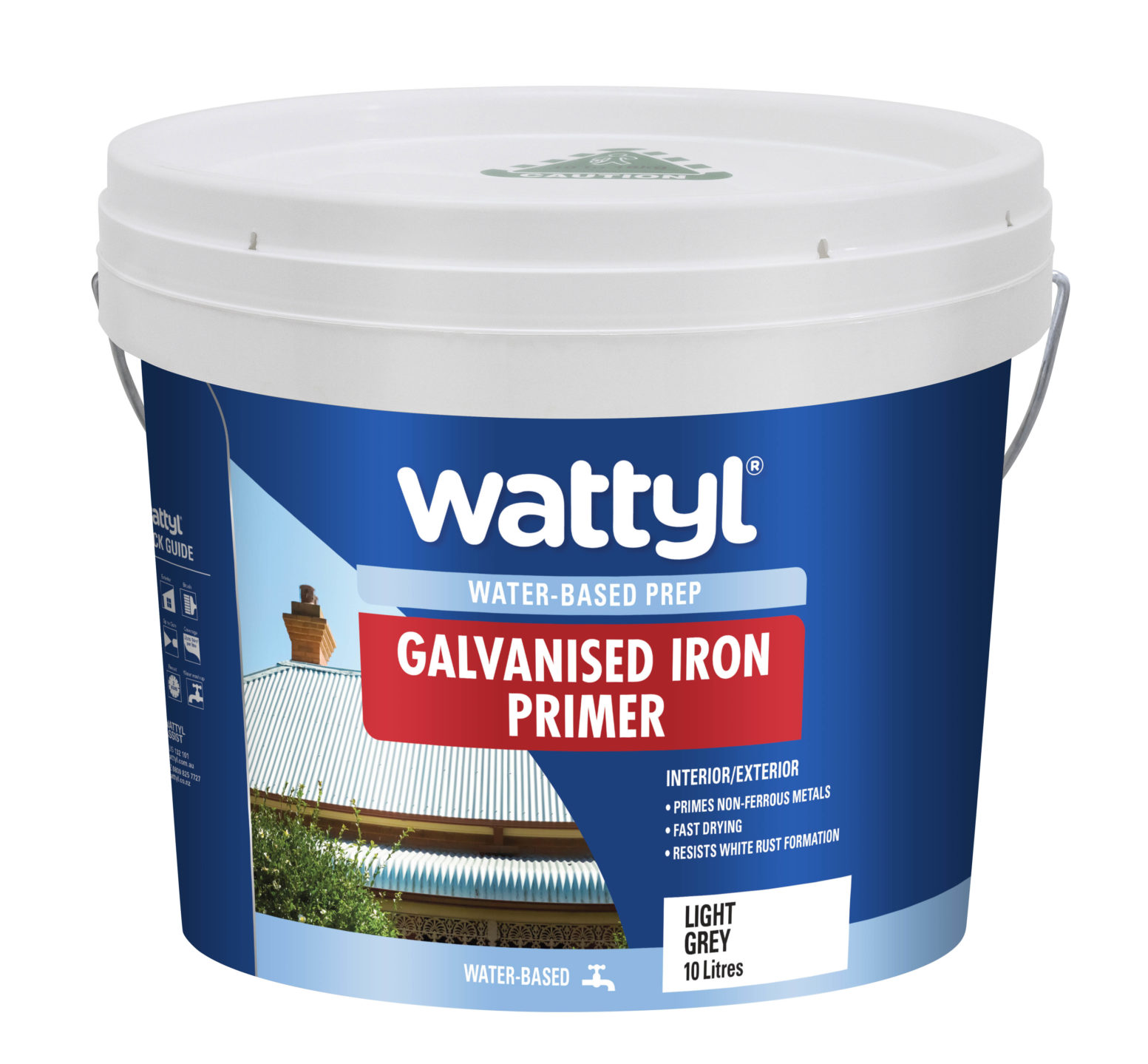 Wattyl WaterBased Prep Galvanised Iron Primer Wattyl New Zealand