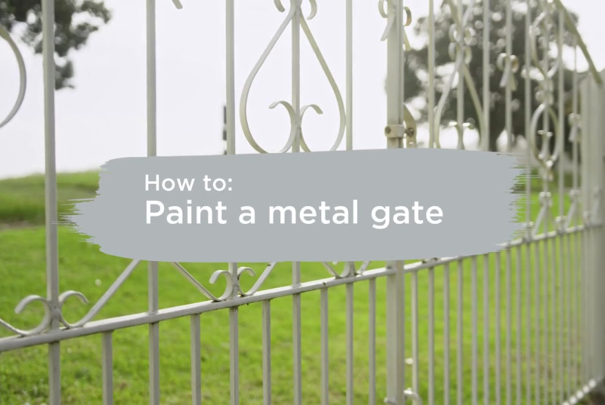 Wattyl NZ How To Videos Thumbnails How To Paint A Metal Gate